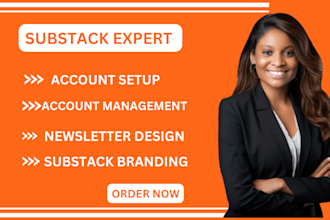 setup optimize your substack  with viral strategies editable newsletter template