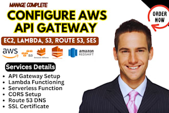 configure AWS API gateway  lambda serverless cloud in nodejs python