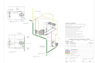 do 3d mep model in revit for plumbing and 2d electrical plan