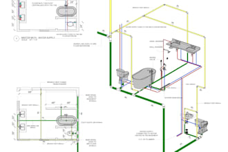 3d model plumbing electrical lighting hvac mep 3d in revit