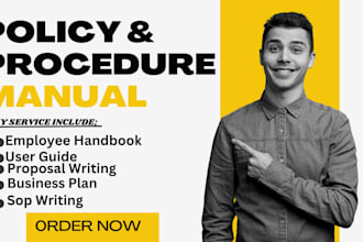 write policy and procedure manual for home care agency