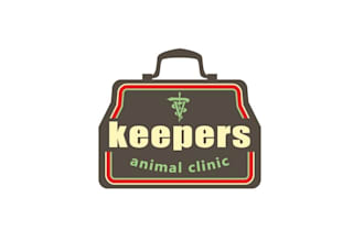 design modern super animal clinic logo