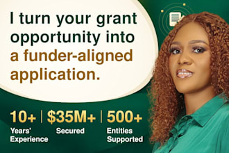 write your grant proposal and submit grant applications