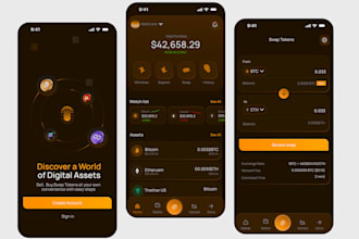 develop p2p payment app , money transfer app, virtual bank app, fintech app