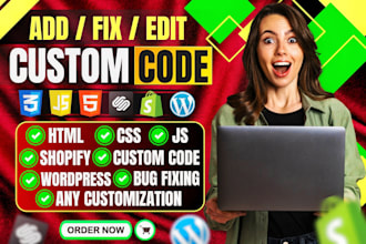 fix html css, js bugs and add features to squarespace, wordpress and wix website