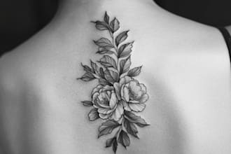 make you a traditional old school tattoo style design
