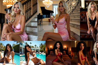 create a viral ai influencer instagram model and  onlyfans model