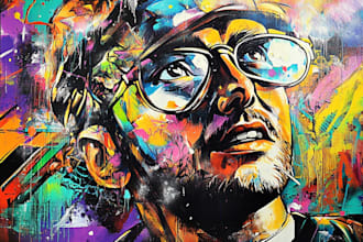 make unique street art graffiti from your photo