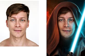 make you into a jedi or sith character from star wars