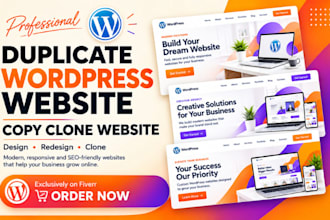 duplicate, copy clone website