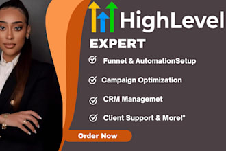 clone go high level, click funnels, landing pages and provide ghl VA services