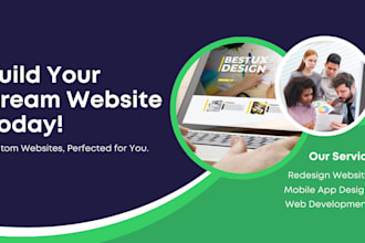 develop startup websites, business websites