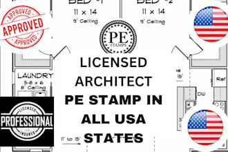 licensed architect structural engineering pe stamp in maryland connecticut