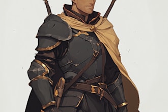 create dnd character art and dnd character art