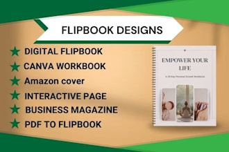 design digital, interactive, business magazine flipbook, pdf to flipbook amazon