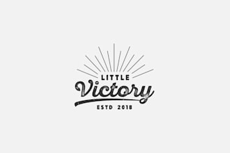provide a custom vintage healthy food brand logo design