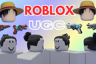 do custom roblox ugc hair, roblox ugc mask, roblox ugc clothing and accessories