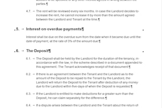 draft and review professional legal contracts and agreements