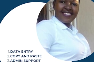 be fast and accurate data entry virtual assistant