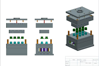 design molds and jigs for plastic parts or silicone casting