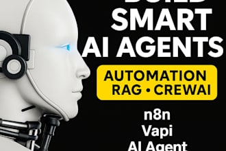 build an ai agent using rag, n8n, crewai, openai, and machine learning