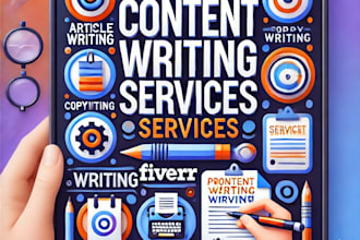 create SEO optimized blog posts, copywrite, and proofread your content