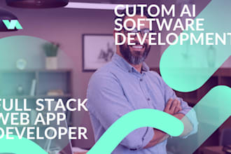 do ai agent, software developer, erp, hrms, web app, ai saas, crm, database, mlm