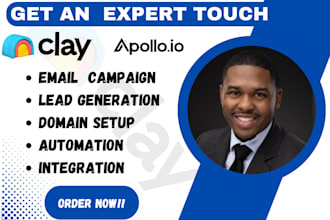 set up workflows using clay com hubspot apollo io and zapier
