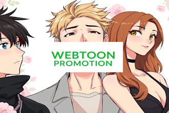 do webcomic promotion webtoon promotion manga tapas webcomic organically