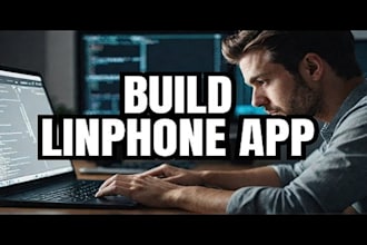 create ai powered linphone app, voip, sip solutions, android and ios