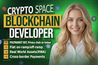 build rwa, crossborder payment, polymarket bots, fiat off ramping