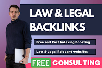 create law and legal backlinks thought relevant websites with a guarantee