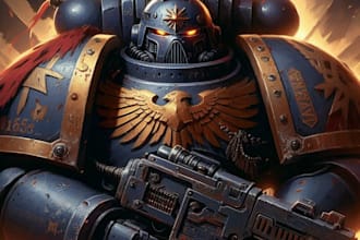 make your favorite warhammer 40k character