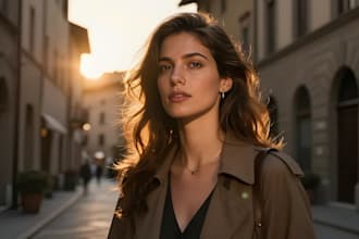 create an ai character realistic or cartoon