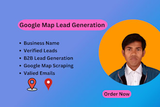 do google map scraping for business data and b2b leads