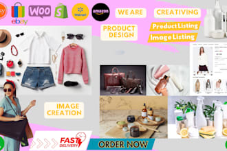 upload images editing listing amazon ebay shopify walmart etsy
