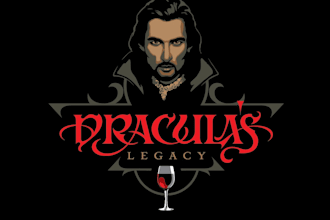 design dracula romantic challenge logo