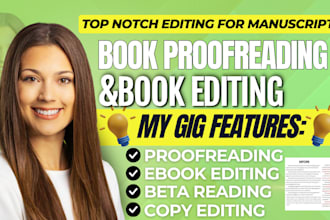 proofread, copy edit, and format your romance, fiction, and children book