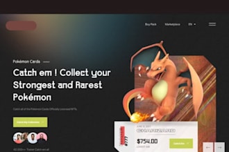 design pokemon store trading card pokemon shopify store trading card website