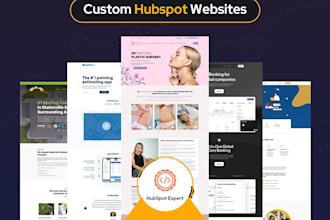 develop custom hubspot websites, blogs, and hubspot landing pages