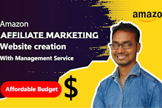 design amazon affiliate website with affordable budget