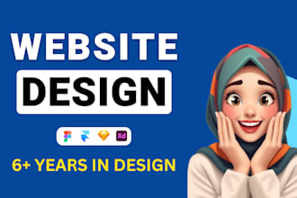 do website design or web ui design or ui ux design in figma