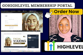 setup gohighlevel membership site portal gohighlevel online course ghl community