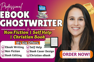 do self help ebook writing, nonfiction ghostwriter, ebook ghost book writer