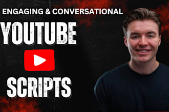 be the best professional writer for your youtube scripts