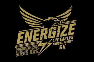 design energize eagles t shirt logo