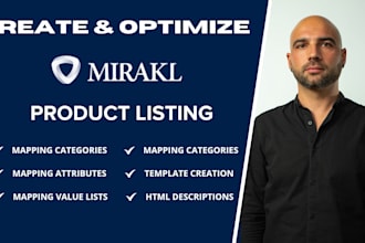 create and optimize mirakl marketplaces listing