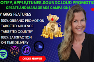 do organic spotify, soundcloud and apple music promotion using email marketing
