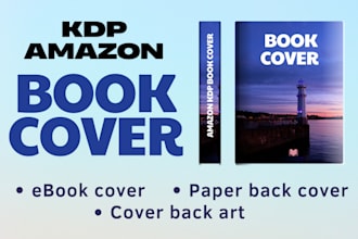 do amazon KDP book covers