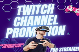 promote your twitch live stream to bring in more live viewers